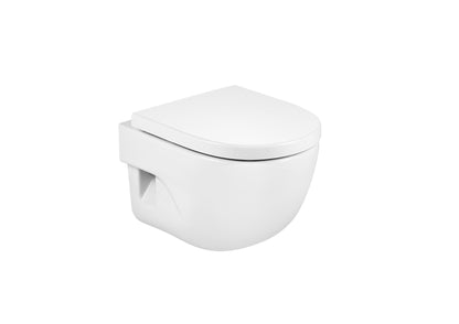 ROCA MERIDIAN SEAT COVER WITH SOFT CLOSE HINGES - RE8012A2464 - WHITE