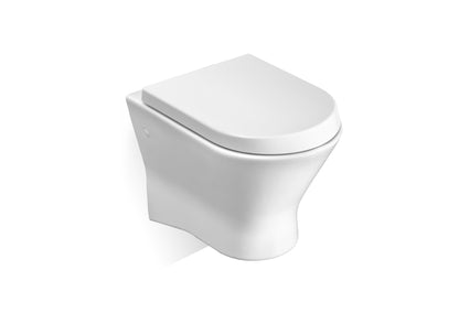 ROCA NEXO SEAT COVER WITH SOFT CLOSE HINGES - RE80N612461 - WHITE
